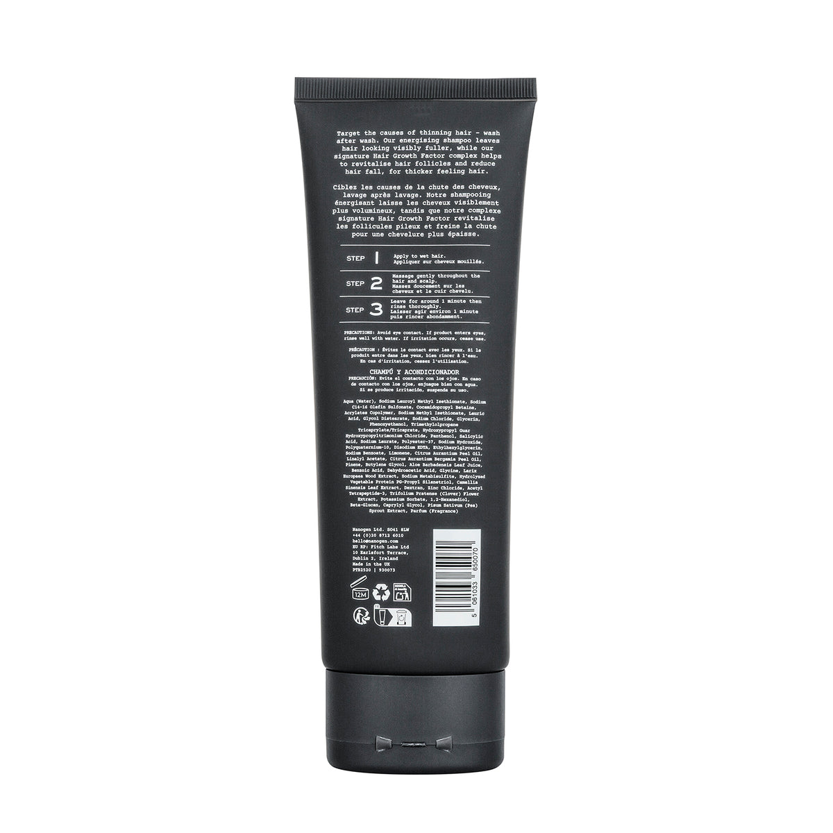 Nanogen Shampoo and Half Conditioner for Men 240ml