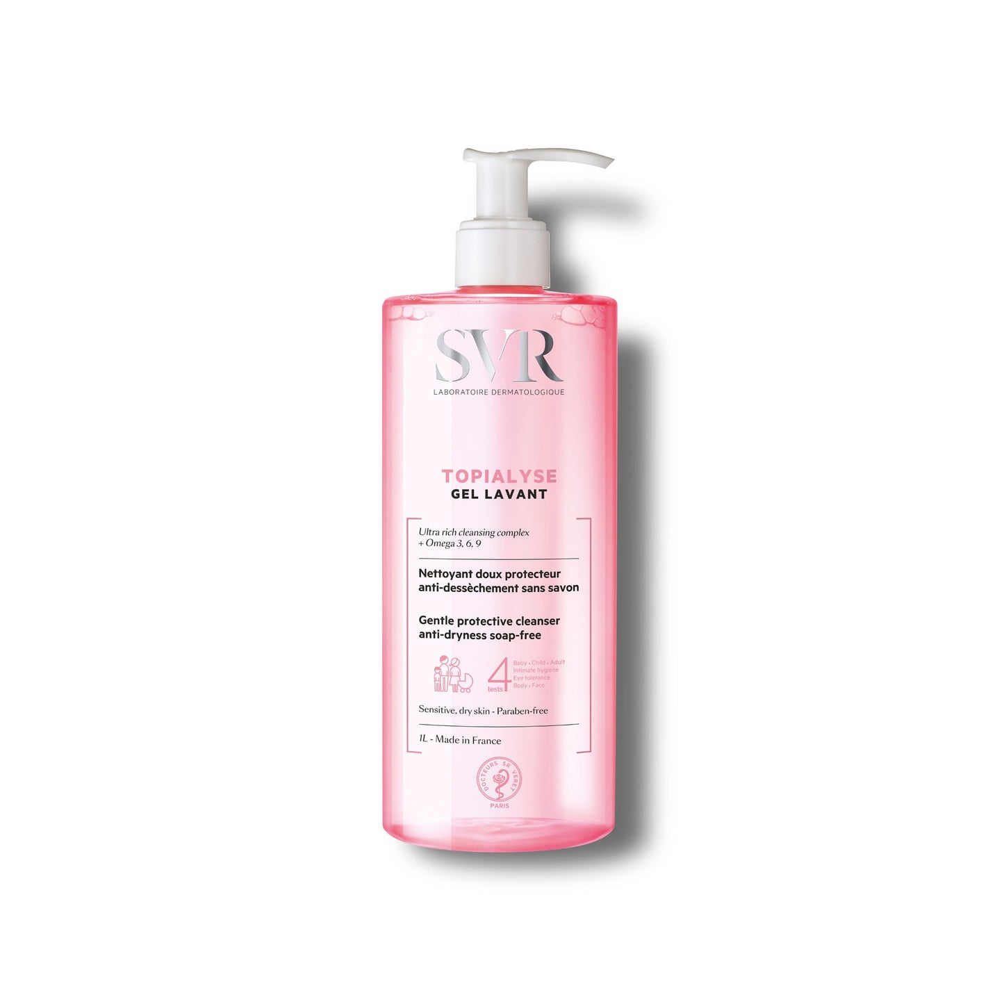SVR Topialyse Gel Lavant 1 L