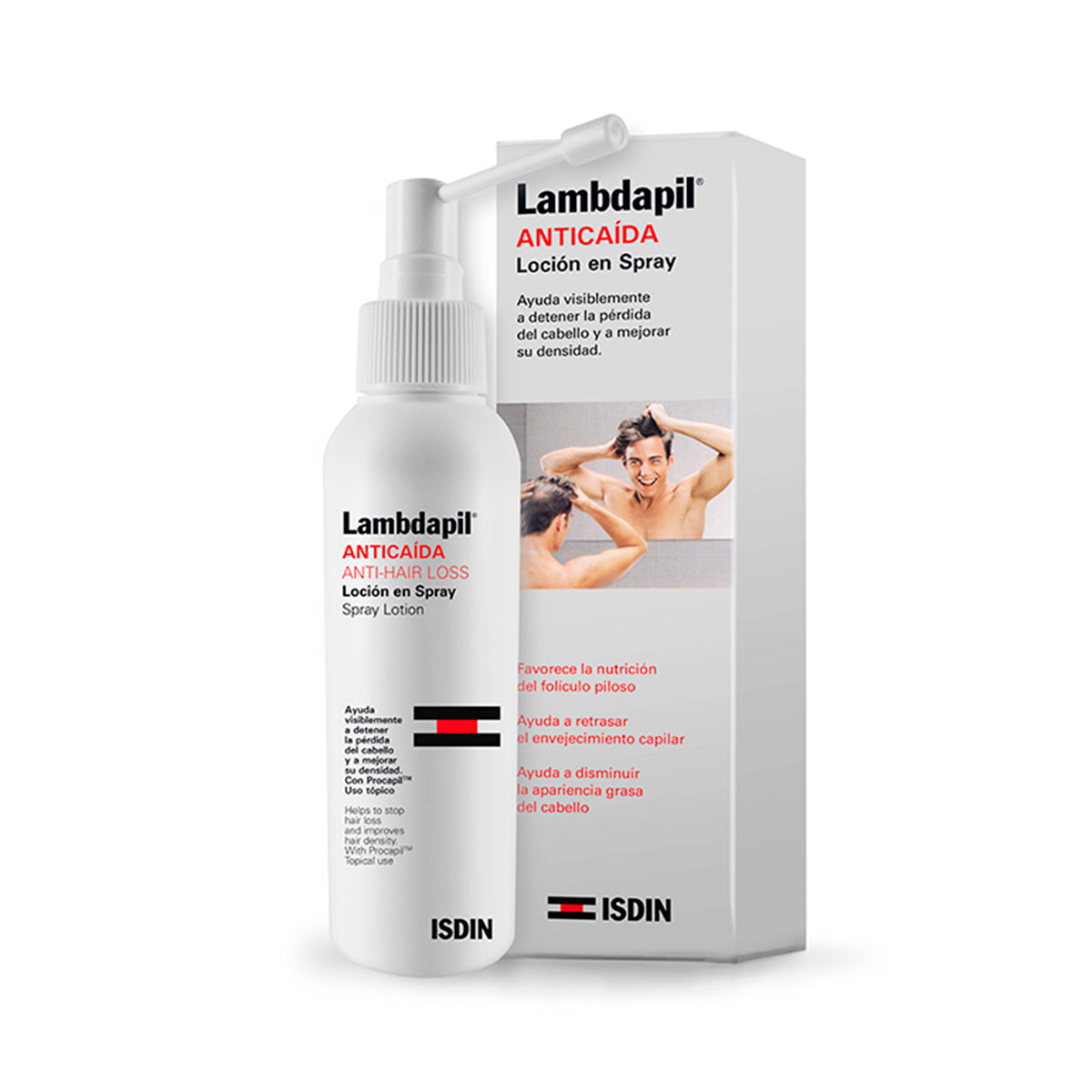 Isdin Lambdapil Anticaida Loción en Spray 125 ml