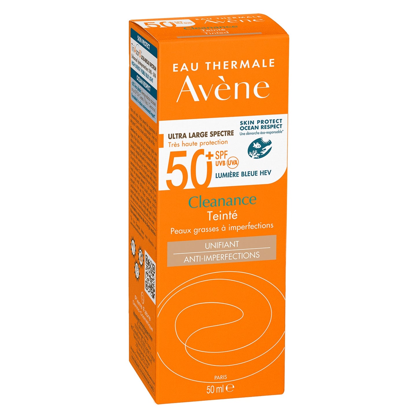 Avène Cleanance Solar FPS50+ Con Color 50 ml
