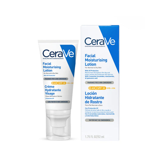 CeraVe Loción Hidratante De Rostro FPS30 52 ml