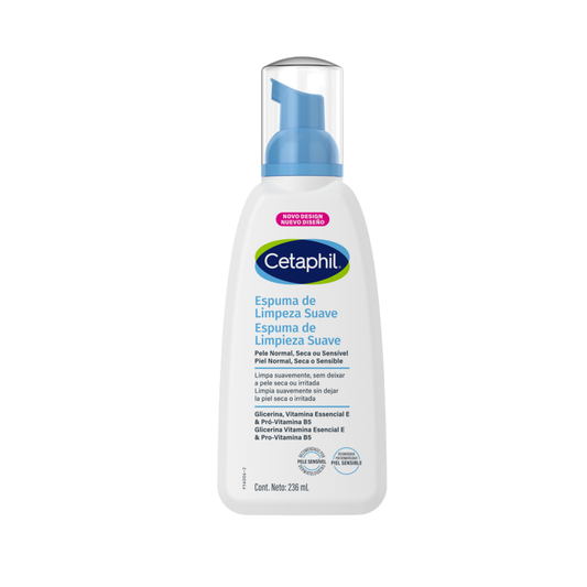 Cetaphil Espuma De Limpieza Suave 236 ml