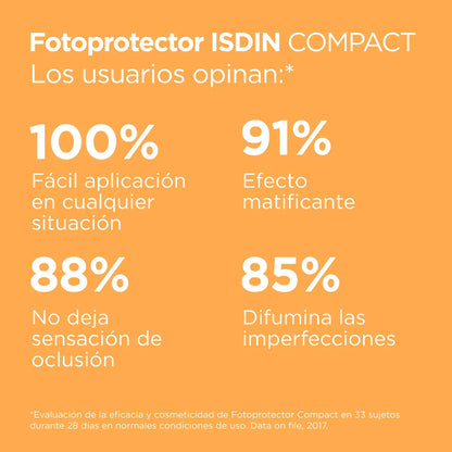 Isdin Crema Compacta Fotoprotector FPS50+ Bronce