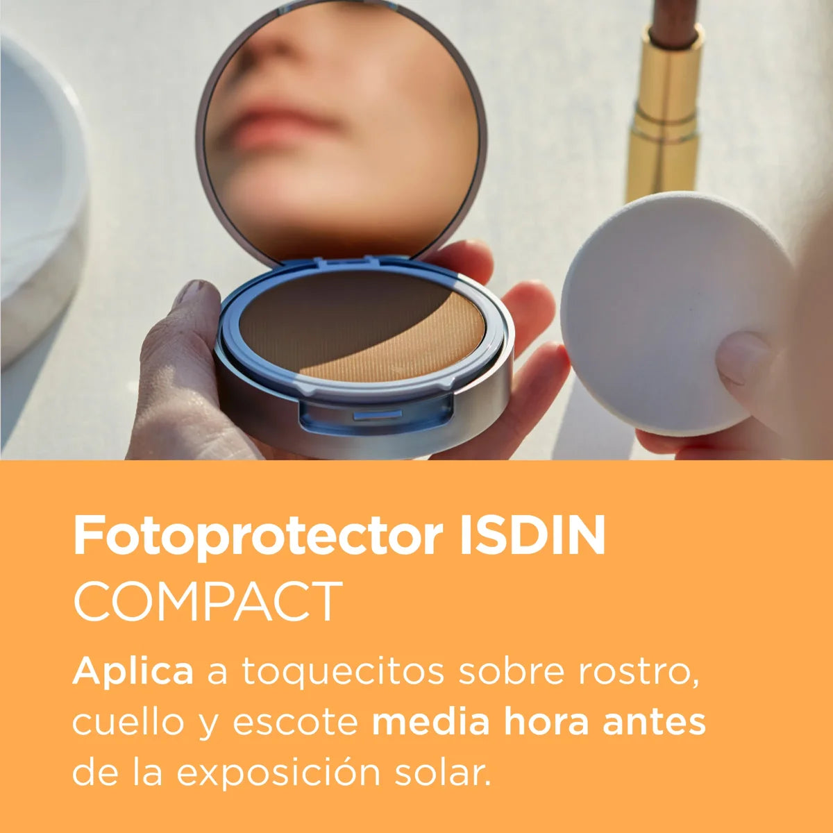 Isdin Crema Compacta Fotoprotector FPS50+ Bronce